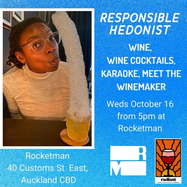 🍷✨ Event alert! responsiblehedonistwines will be pouring at Rocketman.nz for radiant_hawkesbay on Wednesday, 16 October! 🍇🎉Not only will we be showcasing our wines by the glass - including our new Glow Up Pinot Gris, but the amazing team at Rocketman will also be crafting unique wine cocktails for the night. Yes, wine cocktails 😋 We’re so excited to work with them and show innovative ways to use our wines! 🍹🍷
Radiant Hawke’s Bay is all about celebrating Hawke’s Bay Wines in Tāmaki Makaurau that night. Stay tuned for more details. Hope to see you there!