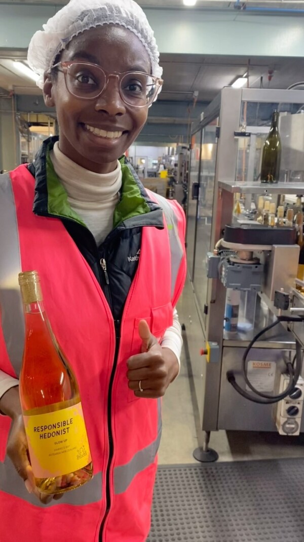 We are so happy to be bottling our skin contact Pinot Gris and let everyone know the winner of the naming poll.GLOW UP 💅🏾🕺🏻💃🏾 🪩